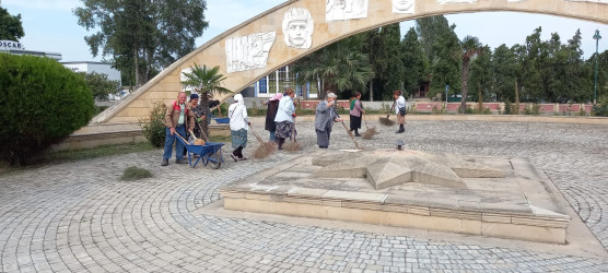 Tərtər şəhəri ərazisində iməclik aksiyası keçirilib