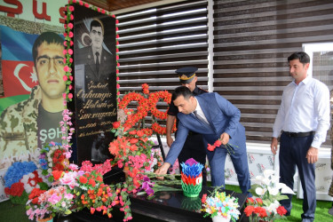 Tərtərdə Vətən müharibəsi şəhidinin doğum günü qeyd olundu