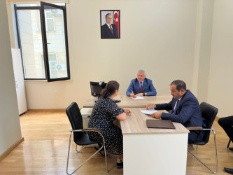 Rayon rəhbəri tərəfindən növbəti dəfə vətəndaşların müraciətləri dinlənilib
