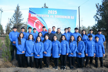 Tərtər Rayon İcra Hakimiyyətinin və “Regional İnkişaf” İctimai birliyinin (RİİB) birgə təşkilatçılığı ilə “100 gün - 100 təşəbbüs” adlı ağacəkmə aksiyası keçirilib.