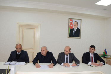 Tərtərdə pambıq yığımının yekunları və gələcək planlar müzakirə olunub