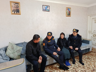 28.12.2025 ci il tarixdə Tərtər RPŞ nin əməkdaşları şəhid olmuş polis əməkdaşlarının və Daxili Qoşunların hərbi qulluqçularının ailə üzvlərini ziyarət erərək onları qarşıdan gələn Yeni il və Dünya Azərbaycanlılarının Həmrəyliyi günü münasibətilə təbrik etmişdir.