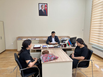 Tərtər Rayon İcra Hakimiyyətində mütəmadi olaraq vətəndaşların müraciətləri dinlənilir