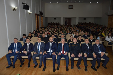 Tərtərdə Ümummilli Lider Heydər Əliyevin anım gününə həsr olunmuş tədbir keçirilib