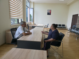 Tərtər Rayon İcra Hakimiyyətində mütəmadi olaraq vətəndaşların müraciətləri dinlənilir