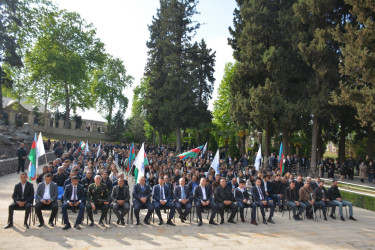 Tərtərdə Ümummilli Lider Heydər Əliyevin anadan olmasının 103-cü ildönümünə həsr olunmuş konsert proqramı təşkil olunub