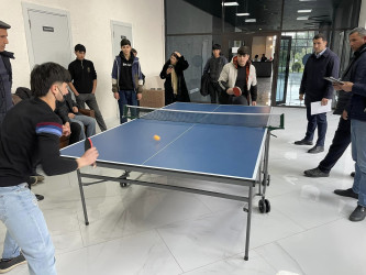 Tərtərdə stolüstü tennis turniri keçirilmişdir