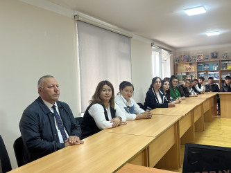 Tərtərdə "20 sentyabr - Dövlət Suverenliyi Günü" münasibəti ilə dəyirmi masa keçirilib
