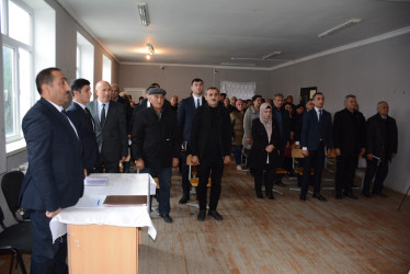 Rayon rəhbərinin növbəti səyyar-qəbul görüşü Yuxarı Qapanlı kəndində keçirilib