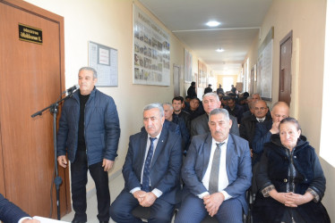 Rayon rəhbərinin növbəti səyyar-qəbul görüşü Köçərli kəndində keçirilib
