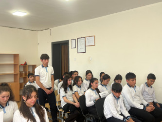 Tərtərdə “Konstitusiya və Suverenlik İli-2025”  “Uşaq hüquqları aylığı” çərçivəsində “Dövlətimin tam hüquqlu vətəndaşıyam” və “Uşağın ailədə və cəmiyyətdə hüquqları” mövzusunda tədbir keçirilib
