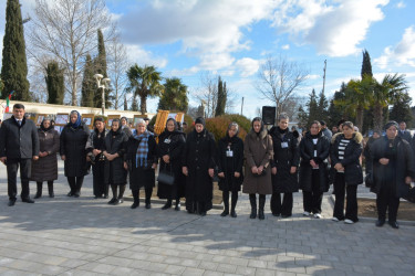 Tərtərdə 20 Yanvar faciəsinin otuz beşinci ildönümü ilə bağlı tədbir keçirilib