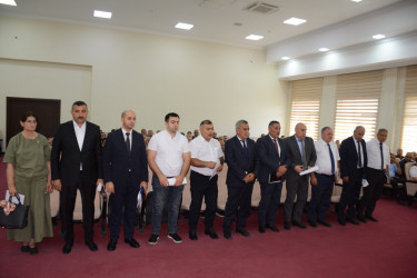 Tərtər rayonunda kənd təsərrüfatının inkişafına dair Qərargahın ilk iclası keçirilib