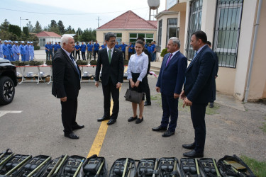 “Tərtər rayonunun minadan təmizlənməsi üçün təchizatların təmin edilməsi” layihəsinin təqdimatı olub