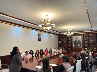 Tərtərdə 15 iyun Qurtuluş günü ilə əlaqədar "Tarixin dönüş mərhələsində ən düzgün yol seçən böyük Azərbaycanlı" adlı tədbir keçirilib