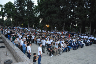 Tərtərdə 15 iyun Milli Qurtuluş Gününə həsr olunmuş konsert proqramı təşkil olunub