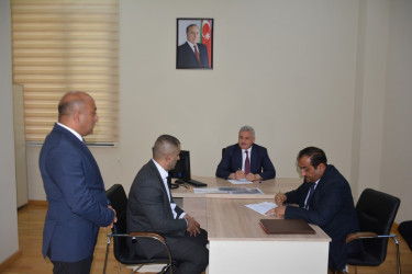 İcra başçısı tərəfindən növbəti dəfə vətəndaşların müraciətləri dinlənilib