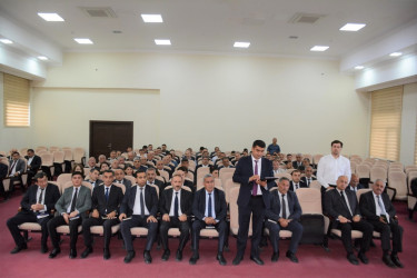 Tərtər Rayon İcra Hakimiyyətində müşavirə keçirilib