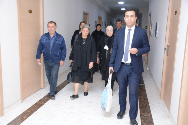 Tərtərli şəhid ailələri müalicə və istirahət üçün Naftalan şəhərinə yola salınıb