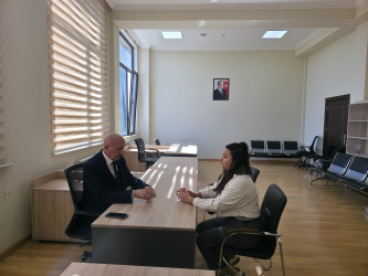 Tərtər Rayon İcra Hakimiyyətində mütəmadi olaraq vətəndaşların müraciətləri dinlənilir