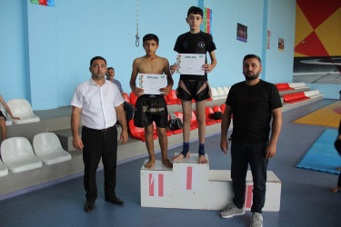 Tərtərdə “Konstitusiya və Suverenlik İli” çərçivəsində kikboksinq turniri keçirilib