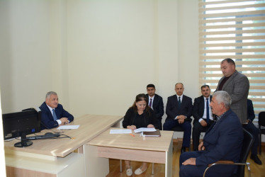 Rayon rəhbəri tərəfindən növbəti dəfə vətəndaşların müraciətləri dinlənilib