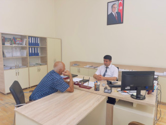 Tərtər Rayon İcra Hakimiyyətində mütəmadi olaraq vətəndaşların müraciətləri dinlənilir