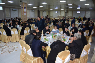 Tərtərdə 27 sentyabr-Anım Gününün beşinci ildönümü ilə əlaqədar ehsan süfrəsi təşkil olunub