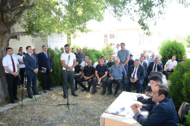 İcra başçısının Bayandur kəndində səyyar-qəbul görüşü olub