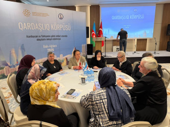 Zəfər” Şəhid Ailələrinə Dəstək İctimai Birliyi Ağdam şəhərində Azərbaycan və Türkiyə şəhid ailələrinin iştirakı ilə “Qardaşlıq körpüsü” adlı konfrans keçirib.