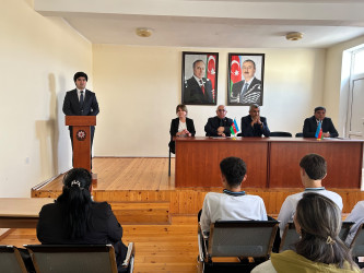 Tərtərdə “Uşaq hüquqları aylığı” çərçivəsində  “Uşaq hüquqlarının müdafiəsi və mənəvi məsuliyyət”  mövzusunda tədbir keçirilib