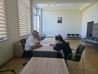 Tərtər Rayon İcra Hakimiyyətində mütəmadi olaraq vətəndaşların müraciətləri dinlənilir