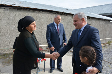 İcra başçısı Vətən müharibəsi şəhidi Abbasov Aysənan Əsgər oğlunun ikinci ildönümü ilə əlaqədar ailəsini ziyarət edib