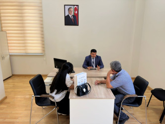 Tərtər Rayon İcra Hakimiyyətində mütəmadi olaraq vətəndaşların müraciətləri dinlənilir