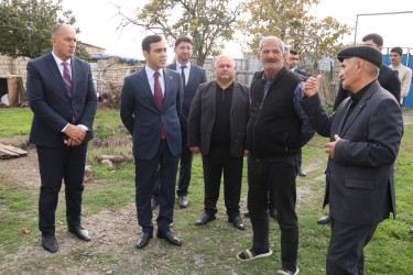 Tərtərdə “Konstitusiya və Suverenlik İli” çərçivəsində Vətən Müharibəsi şəhidi Taleh Məhərzadənin ailəsini ziyarət edib