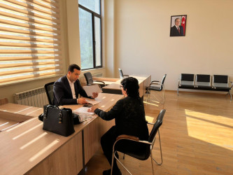 Tərtər Rayon İcra Hakimiyyətində mütəmadi olaraq vətəndaşların müraciətləri dinlənilir