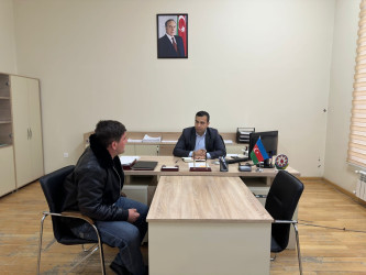 Tərtər Rayon İcra Hakimiyyətində mütəmadi olaraq vətəndaşların müraciətləri dinlənilir