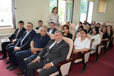 Tərtərdə kənd təsərrüfatının inkişafı ilə bağlı qarşıda duran vəzifələr müzakirə olunub
