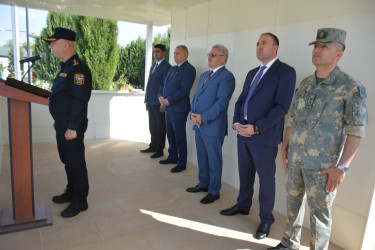Tərtərdə 26 İyun – Silahlı Qüvvələr Günü münasibətilə N saylı hərbi hissədə tədbir keçirilib