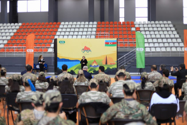 Tərtərdə “Poliqon” gənclərin hərbi-vətənpərvərlik düşərgəsi yekunlaşıb