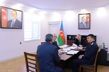 Baş prokuror Tərtər rayonunda vətəndaşları qəbul edib