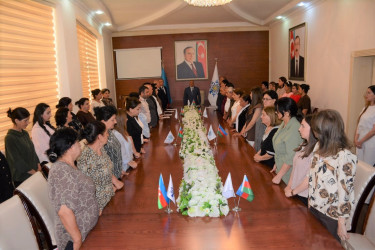 Tərtərdə tibb işçilərinin peşə bayramı  qeyd olunub