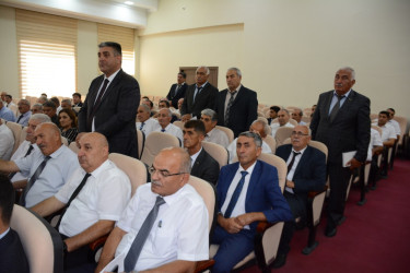 Tərtər Rayon İcra Hakimiyyətində növbəti aparat müşavirəsi keçirilib