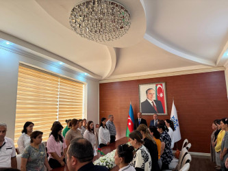 14 iyul – Ulu Öndər Heydər Əliyevin Azərbaycanda siyasi hakimiyyətə gəlişinin ildönümü ilə əlaqədar tədbir keçirilmişdir