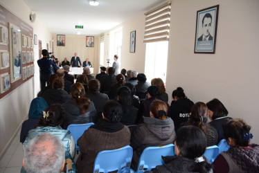 Rayon rəhbərinin növbəti səyyar-qəbul görüşü Qazyan kəndində keçirilib