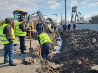 Ələsgərli kənd sakinlərinin müraciəti həll olunub