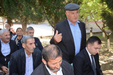 Rayon rəhbərinin növbəti səyyar-qəbul görüşü Seydimli kəndində keçirilib