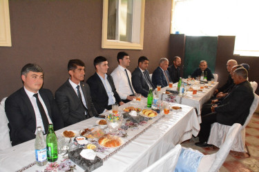 Rayon rəhbəri Birinci Qarabağ müharibəsi əlilinin atası, kənd ağsaqqalı, Qərbi Azərbaycan İcmasının üzvü Çərkəz Nağıyevin yas mərasimində iştrak edib