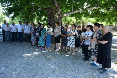 Milli Məclisin deputatı Sahib Alıyev Tərtər şəhərində və Səhləbad kəndində seçicilərlə görüşüb