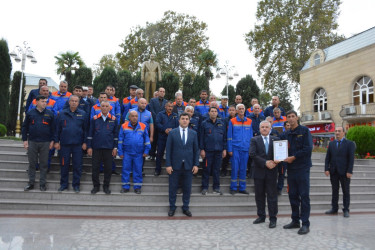 Tərtərdə 20 oktyabr – Azərbaycan energetiklərinin peşə bayramı günü qeyd olunub